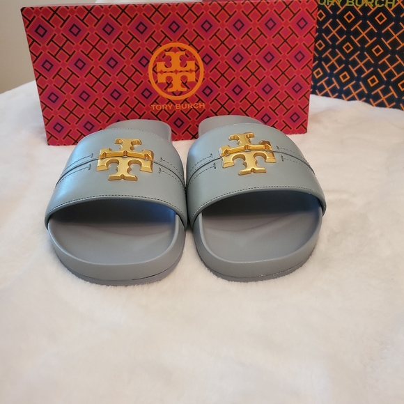 ⭐️LAST ONE⭐️SIZE 8🎉HOST PICK!🥳 NEW! TORY BURCH EVERLY ANATOMIC CLOUD SLIDE - Picture 4 of 15